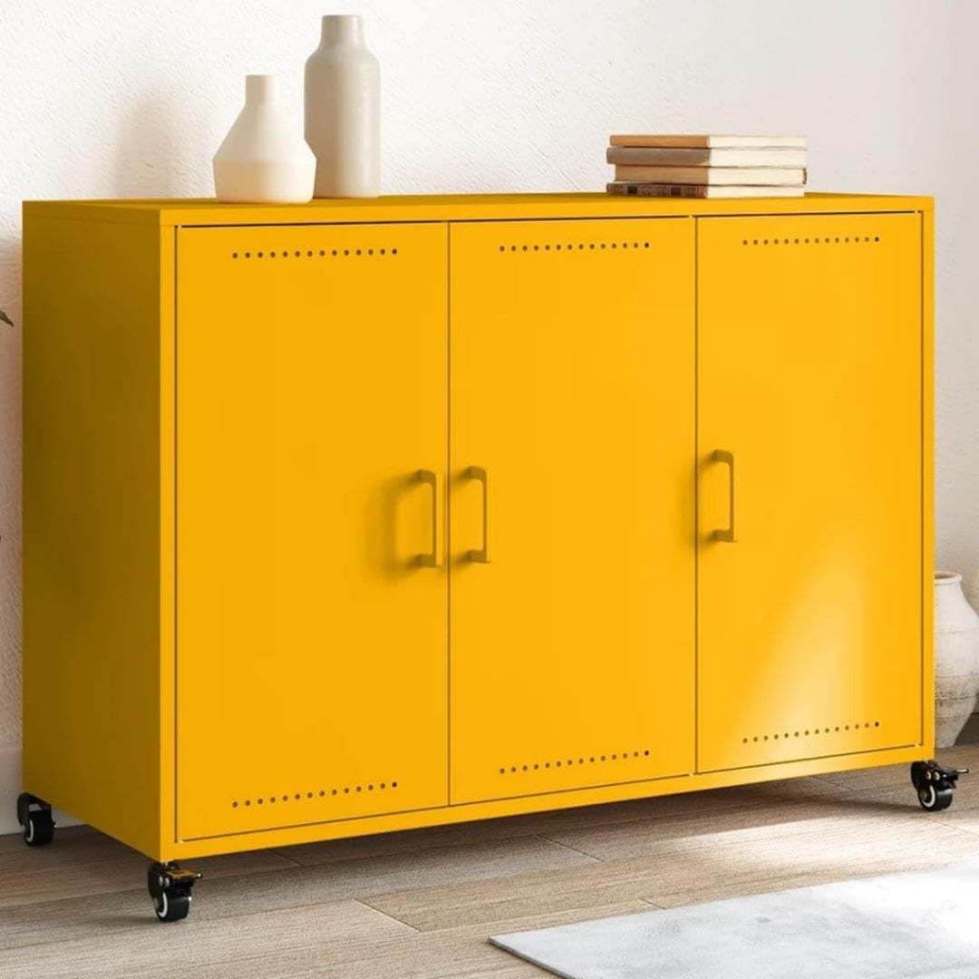 Un espace mieux organise grace a ce buffet avec portes, finition non determine