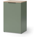 Une touche de caractere, buffet avec portes dans un ton vert