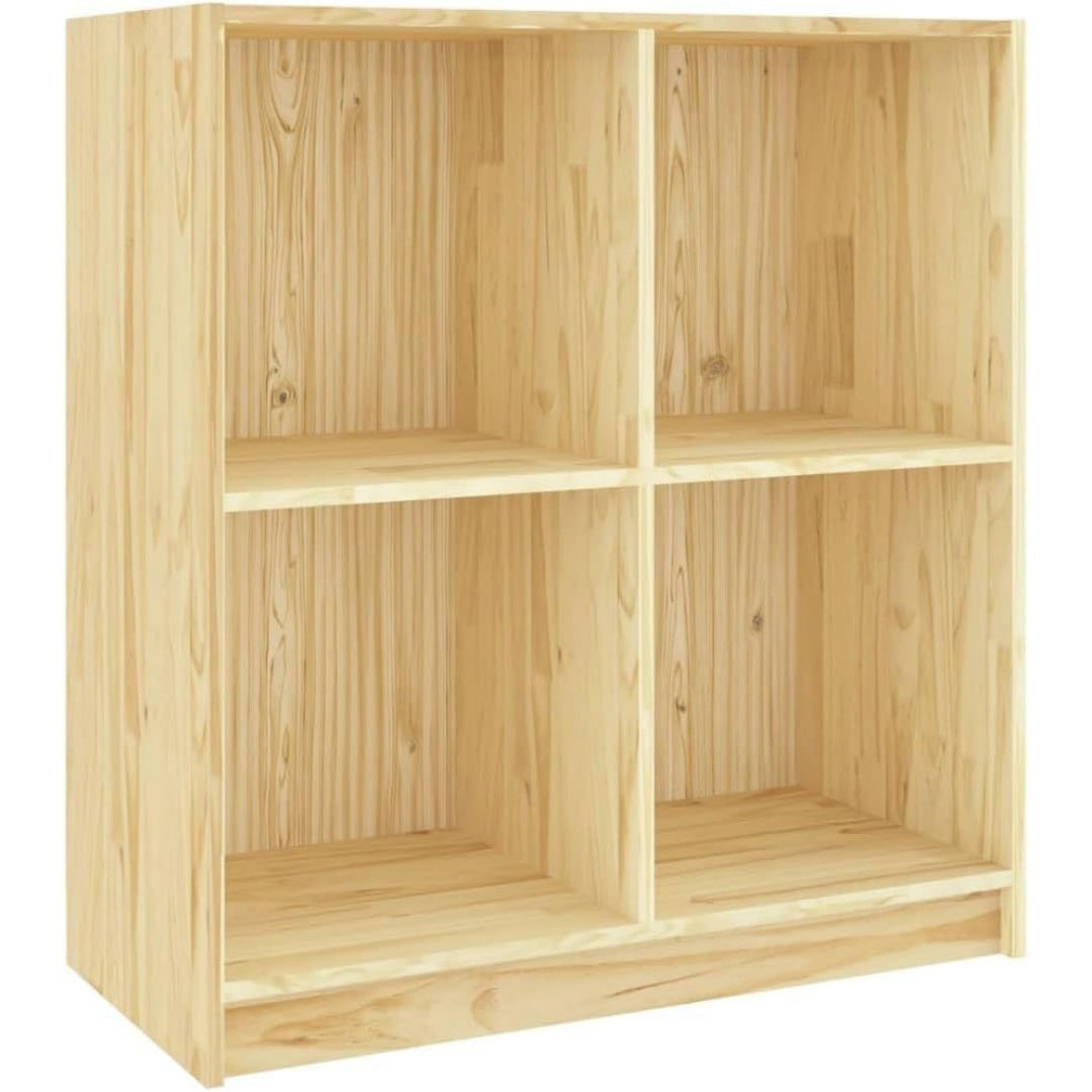 Une touche de caractere, buffet a l'aspect bois, aux lignes contemporaines dans un ton bois naturel