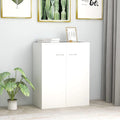 Pour un interieur harmonieux, buffet avec portes en finition blanc
